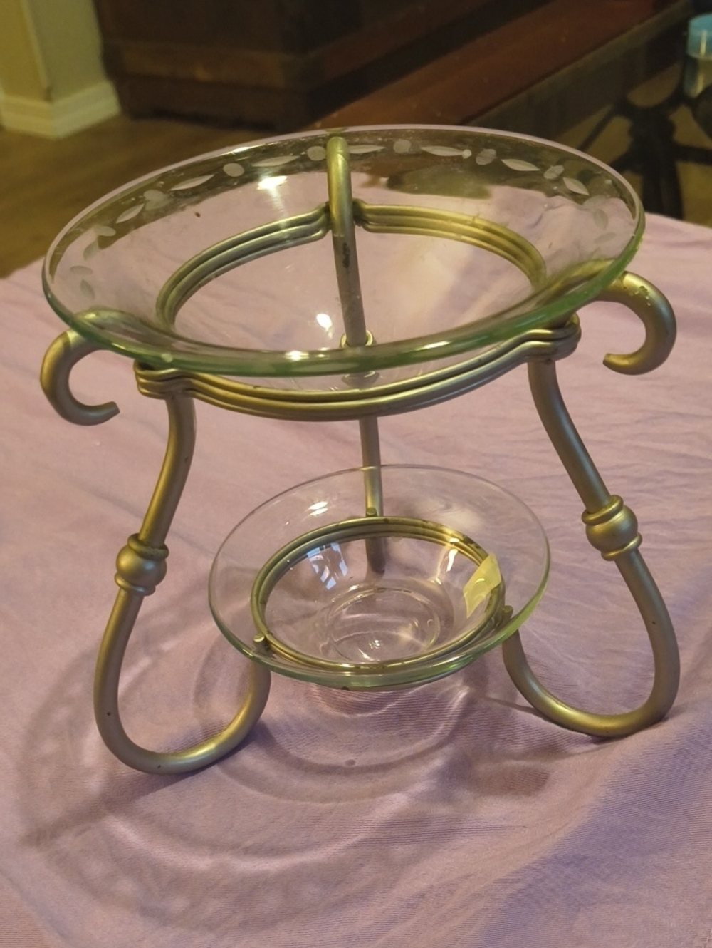 Partylite Silver Melt Warmer